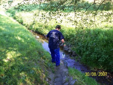 Gewässer Probennahme