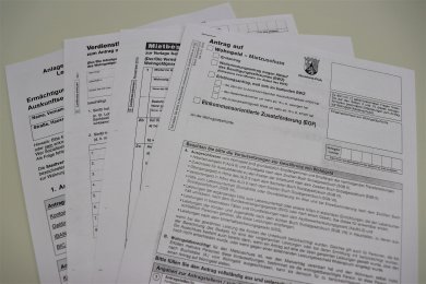 Grafik Wohngeld Anträge für Wohngeld