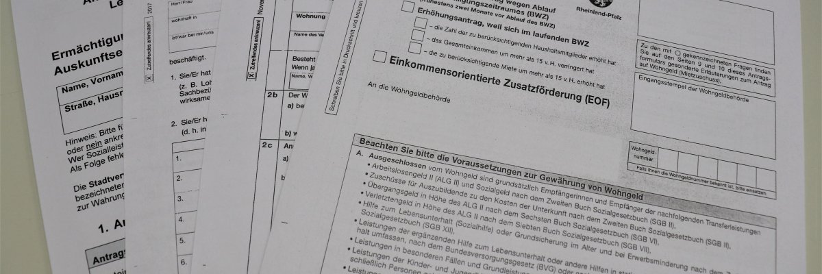 Grafik Wohngeld Anträge für Wohngeld