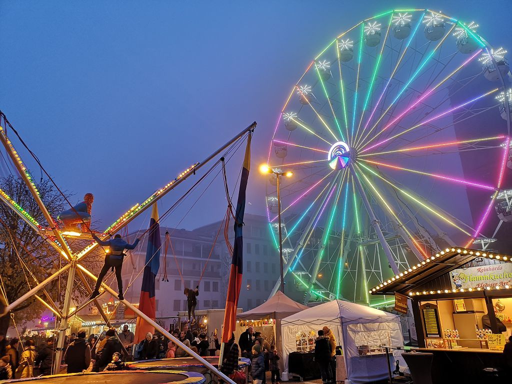 Novembermarkt in der Schlossstrasse