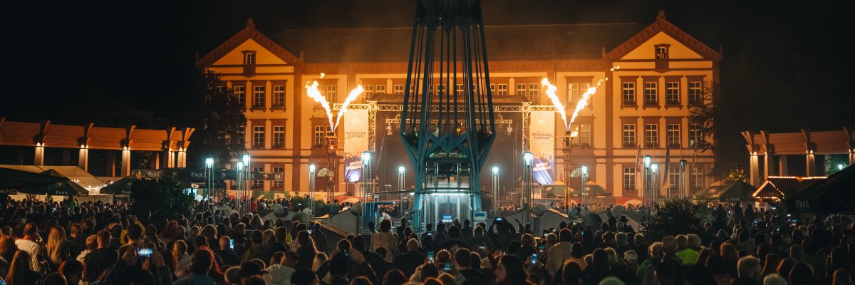 Exefest 2019 Feuerwerk über Rathaus 