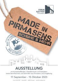 Ausstellung "Made in Pirmasens: Schuhe & mehr"