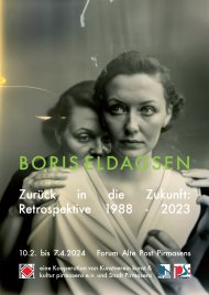 Wechselausstellung „Boris Eldagsen – Retrospektive 1988-2023“ im Forum ALTE POST