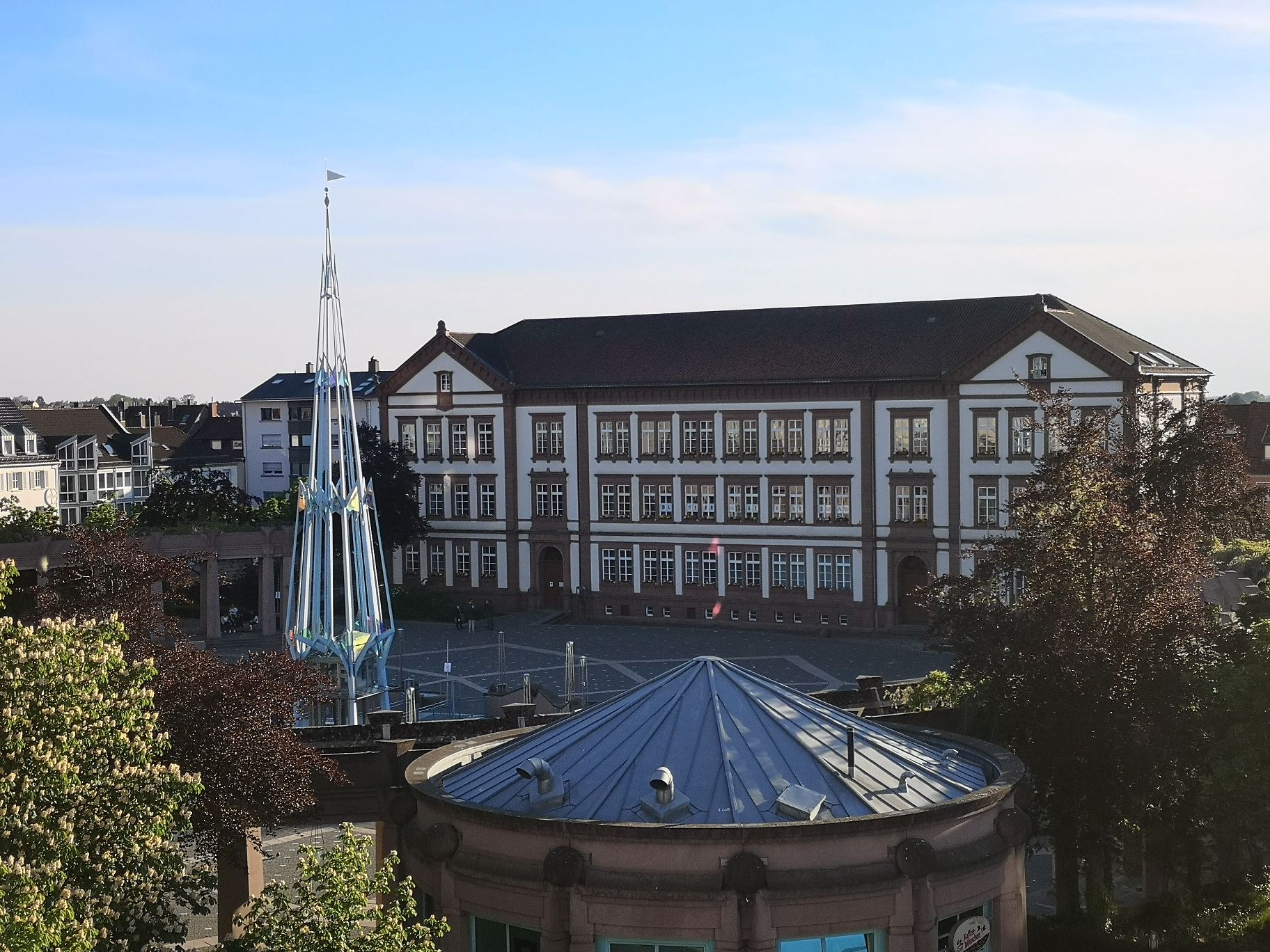 Exerzierplatz - Ausblick von der Kaufhalle 