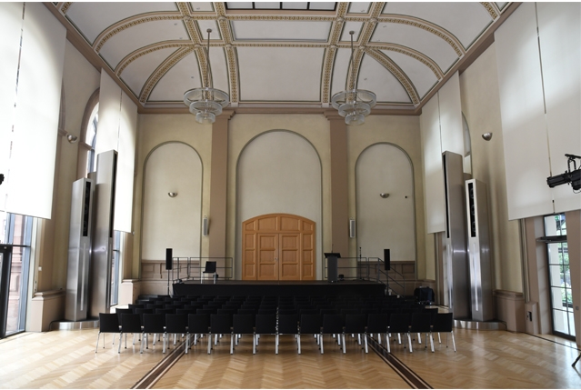 Der Elisabeth-Hoffmann-Saal im Forum ALTE POST