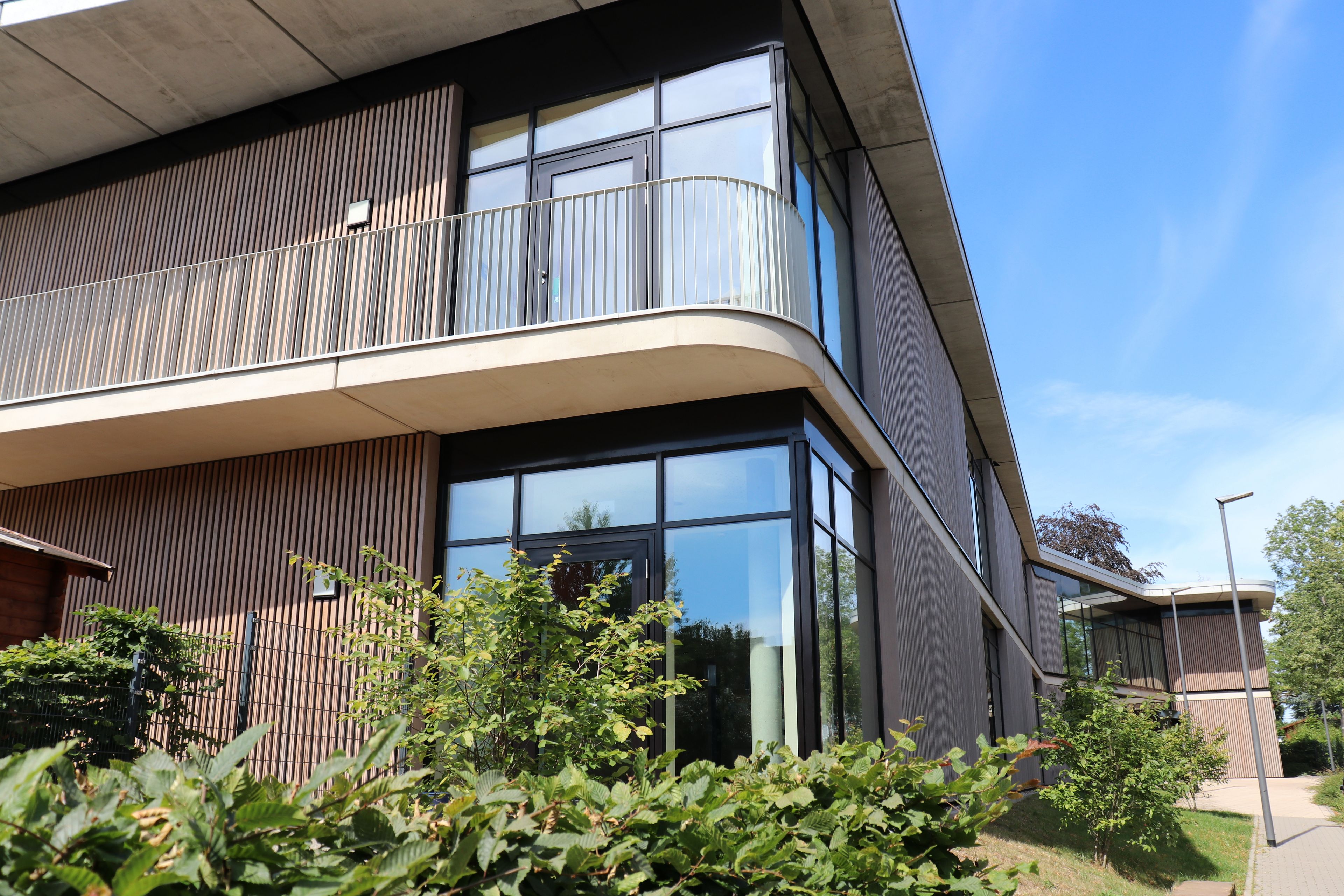 Abgebildet ist das Gebäude der Kita 