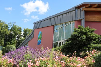 Schwimmbad Plub seitlich 