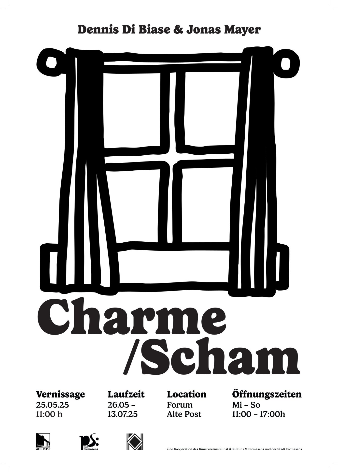 Ausstellungsplakat "Charme/Scham" Ausstellungsplakat "Charme/Scham"