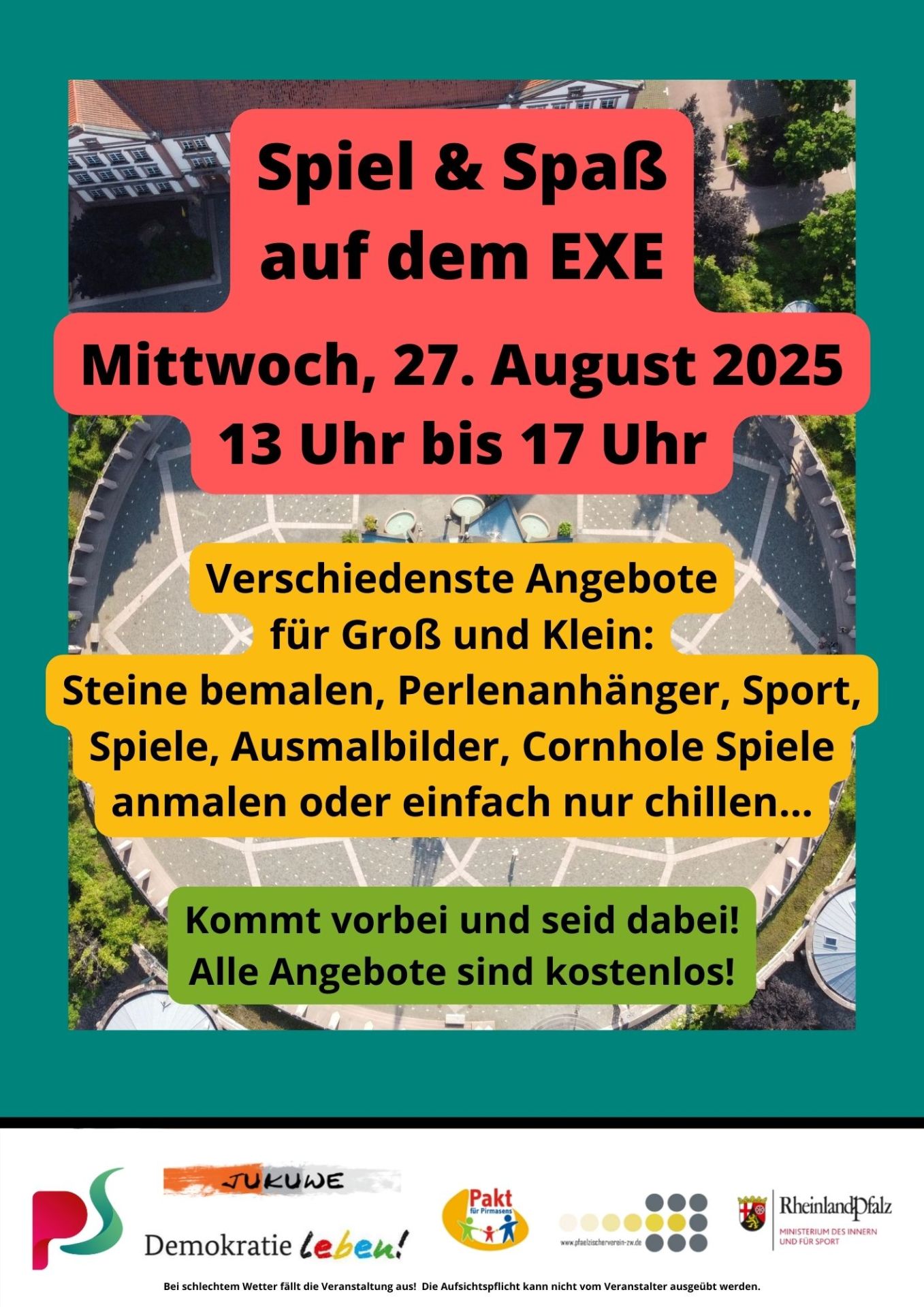 Spiel und Spaß auf dem Exe | Stadt Pirmasens