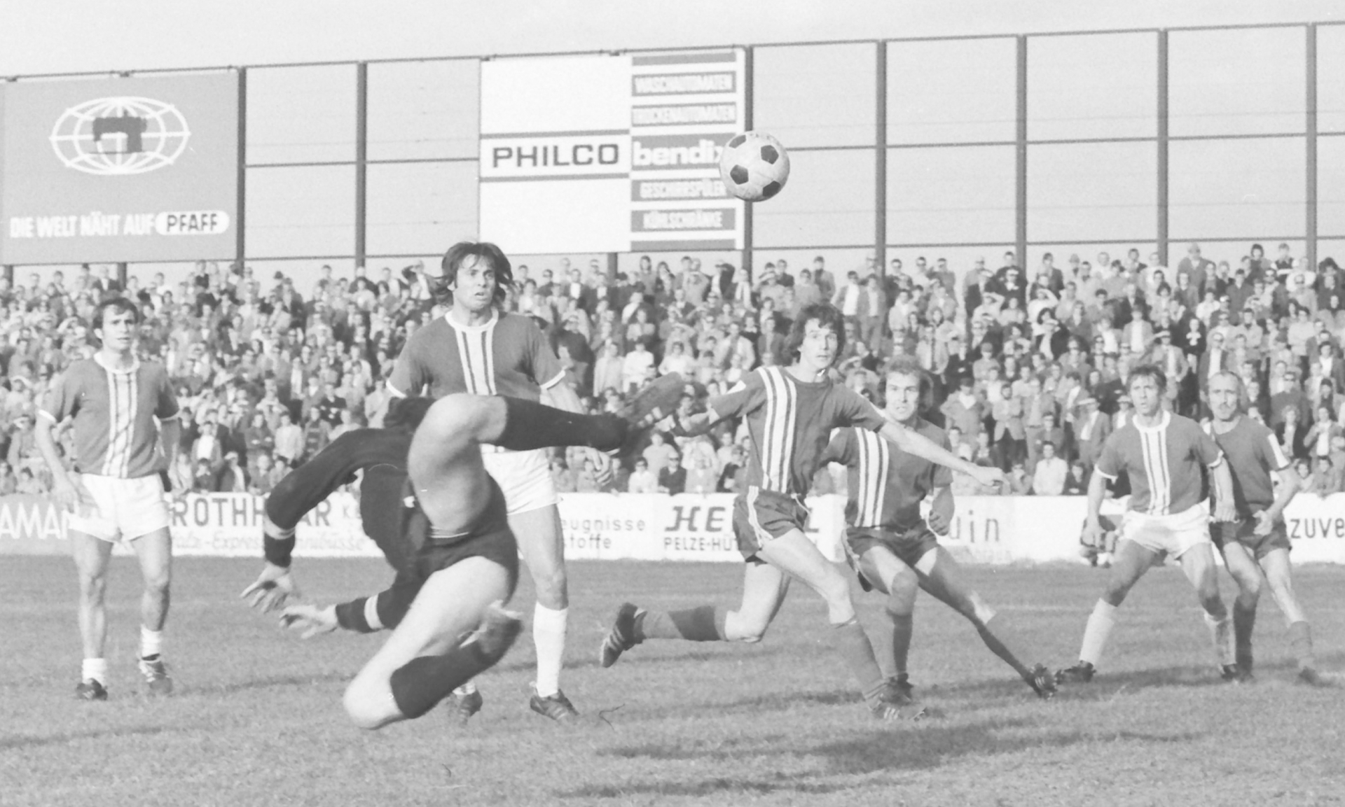 Aufnahme Fußballspiel FKP gegen FC Homburg