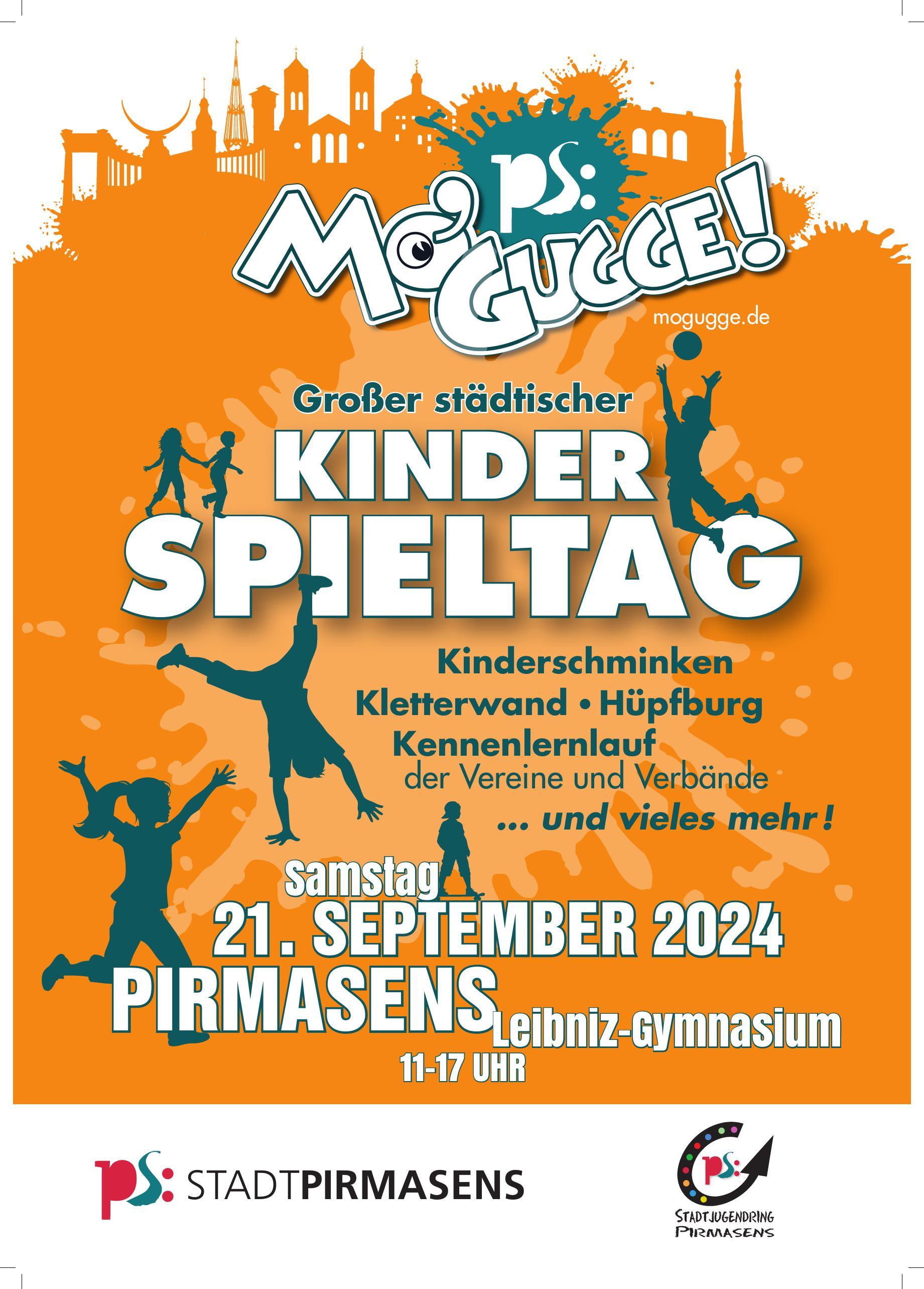 Plakat Städtischer Kinderspieltag 2024 Plakat Städtischer Kinderspieltag 2024