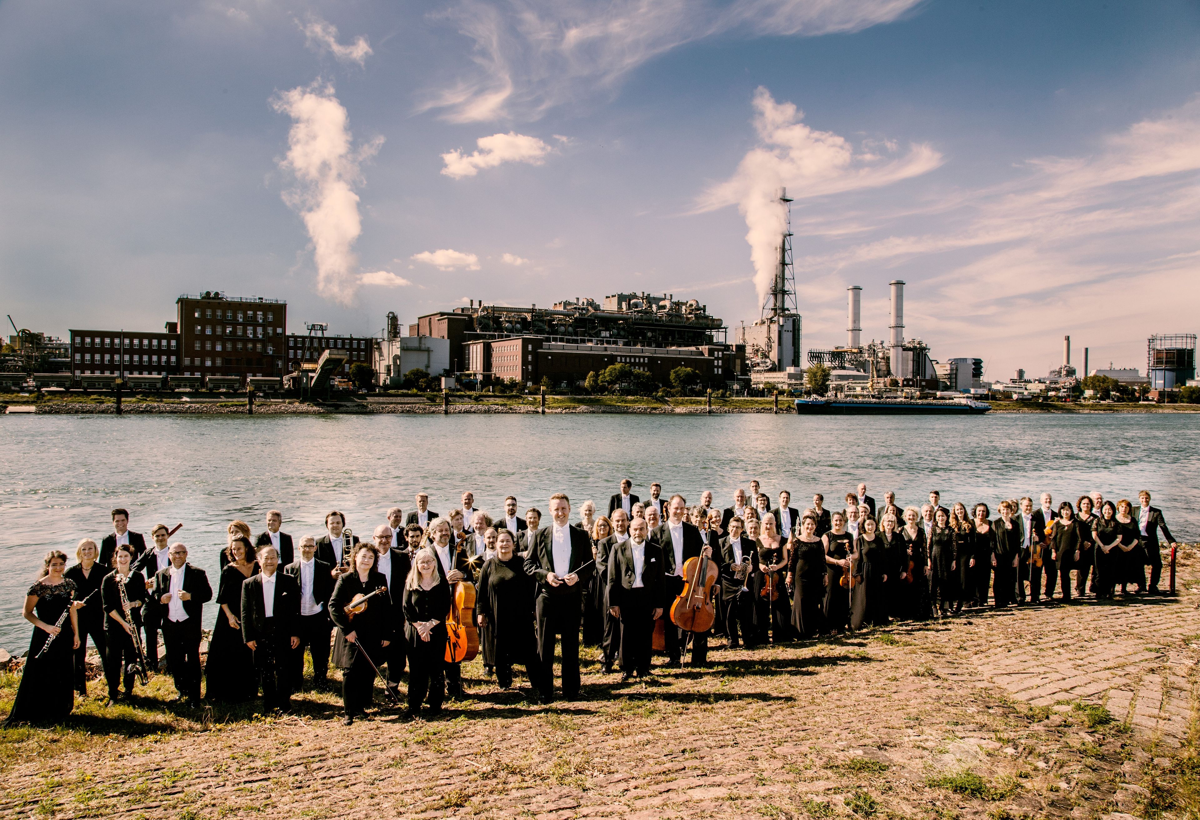 Brahms Sinfoniekonzert Gruppenfoto von Brahms Sinfoniekonzert