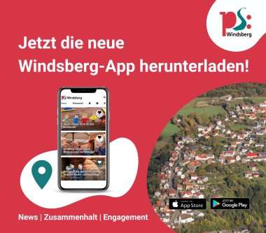 Grafik jetzt die Windsberg App herunterladen