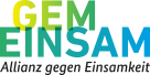 Logo  GEMEINSAM - Allianz gegen Einsamkeit