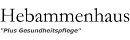 Logo Hebammenhaus "Plus Gesundheitspflege"
