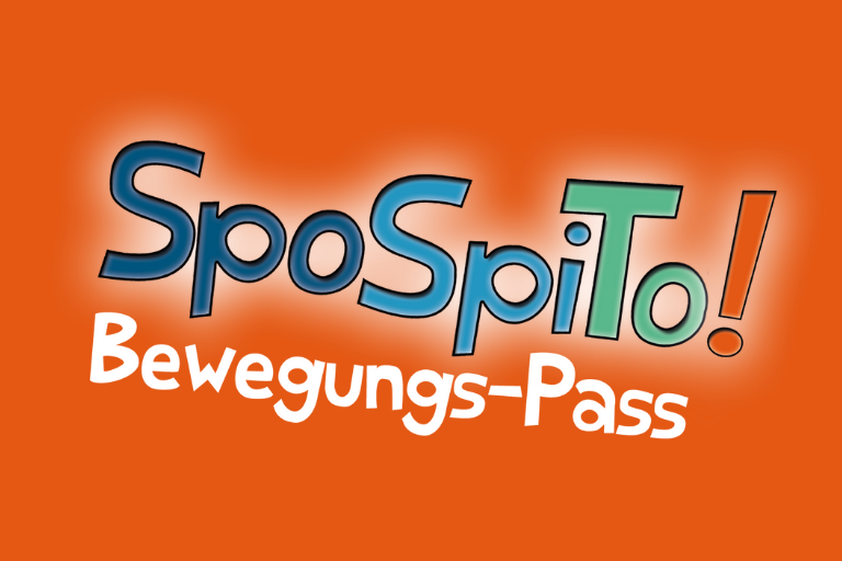 Logo "SpoSpiTo! Bewegungs-Pass Logo "SpoSpiTo! Bewegungs-Pass