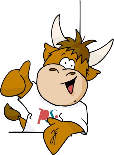 Pilou zeigt Daumen hoch 