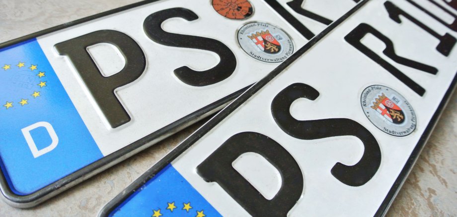 Nummernschilder Nummernschilder