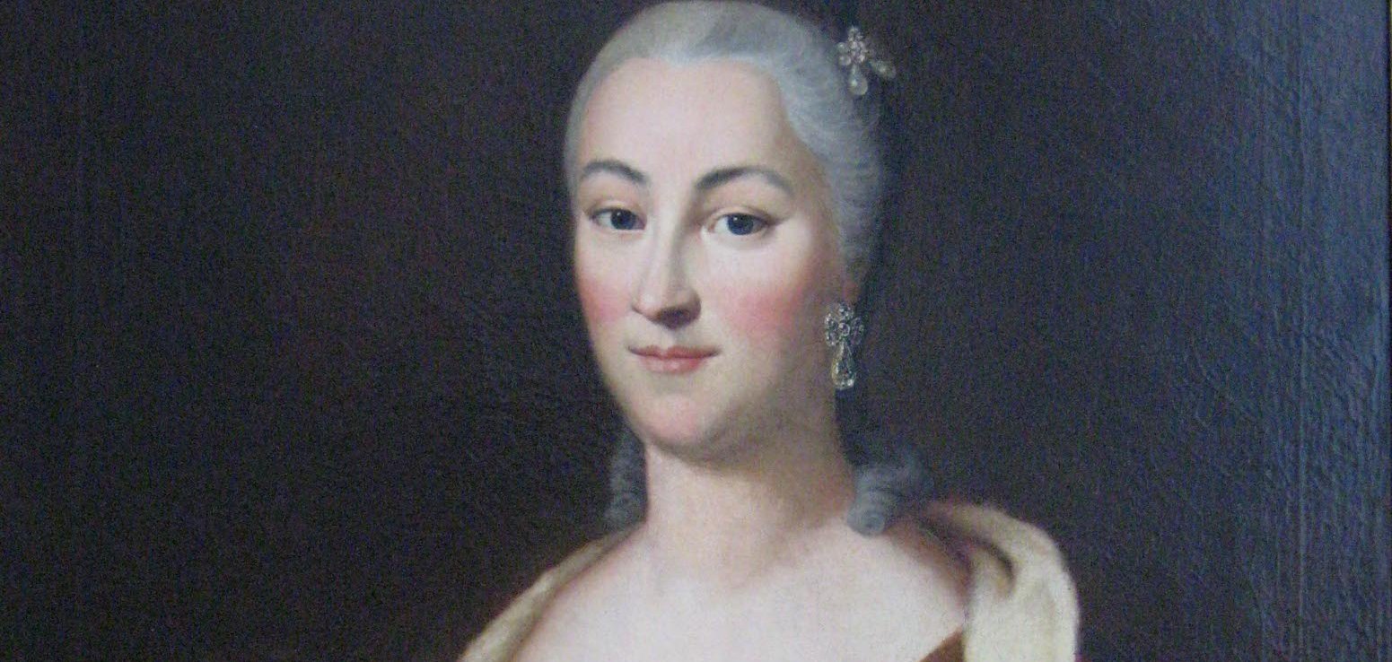 Als „große Landgräfin“ bezeichnete Dichterfürst Johann Wolfgang von Goethe Henriette Karoline von Hessen-Darmstadt (1721-1774). Das Portrait – ein Ölgemälde auf Leinwand – hängt im Stadtmuseum Altes Rathaus. 