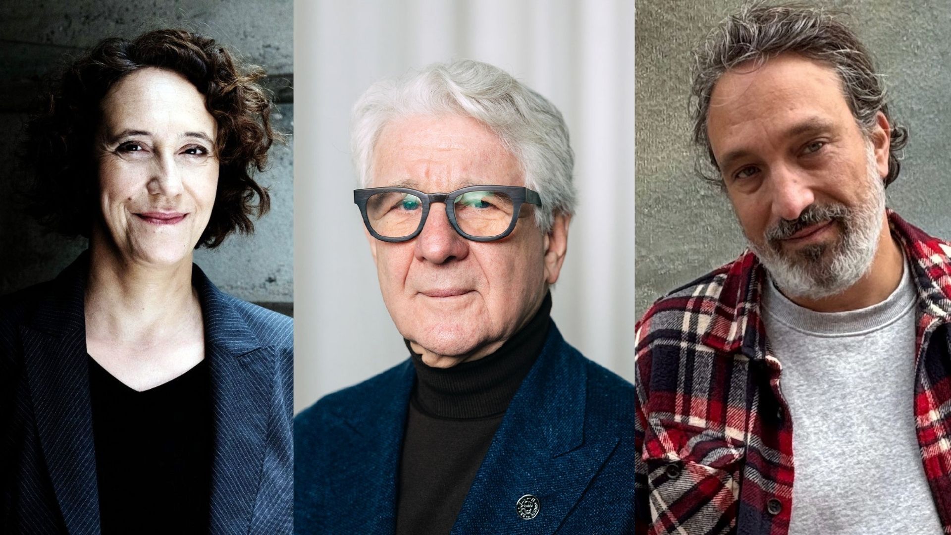 Sportjournalist Marcel Reif (Foto: privat) und Bestseller-Autorin Lucy Fricke (Foto: Gerald von Foris) diskutieren mit Moderator Mladen Gladic (Foto: privat) und dem Publikum im Forum Alte Post über Heimat. Sportjournalist Marcel Reif (Foto: privat) und Bestseller-Autorin Lucy Fricke (Foto: Gerald von Foris) diskutieren mit Moderator Mladen Gladic (Foto: privat) und dem Publikum im Forum Alte Post über Heimat.