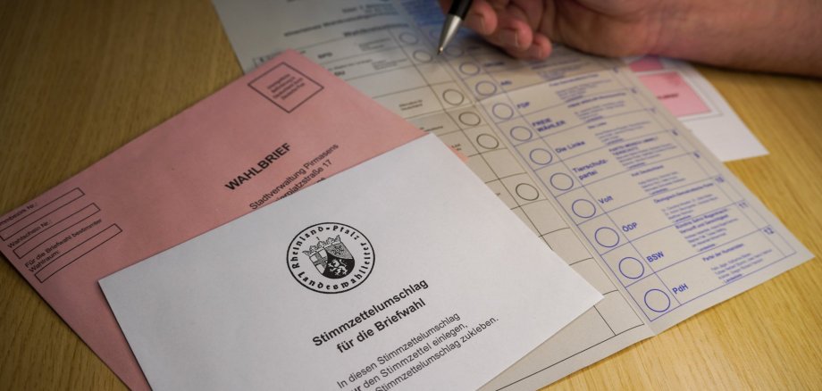 Wahlunterlagen der Landtagswaghl 2026