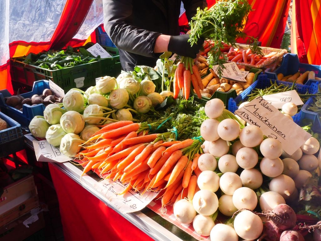 Gemüse - Markt Verschiedenes Gemüse vom Markt