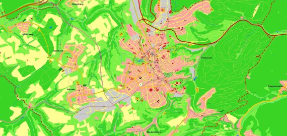 Stadtplan Pirmasens | Stadt Pirmasens