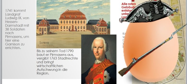 PowerPoint Präsentation der Stadtgeschichte mit Landgraf Ludwig IX