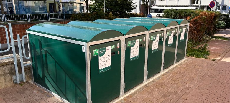 Fahrradboxen Rathaus