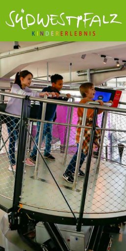 Titelseite Kindererlebnisse Südwestpfalz 