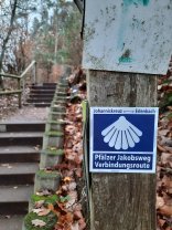 Markierungsschild Jakosbweg