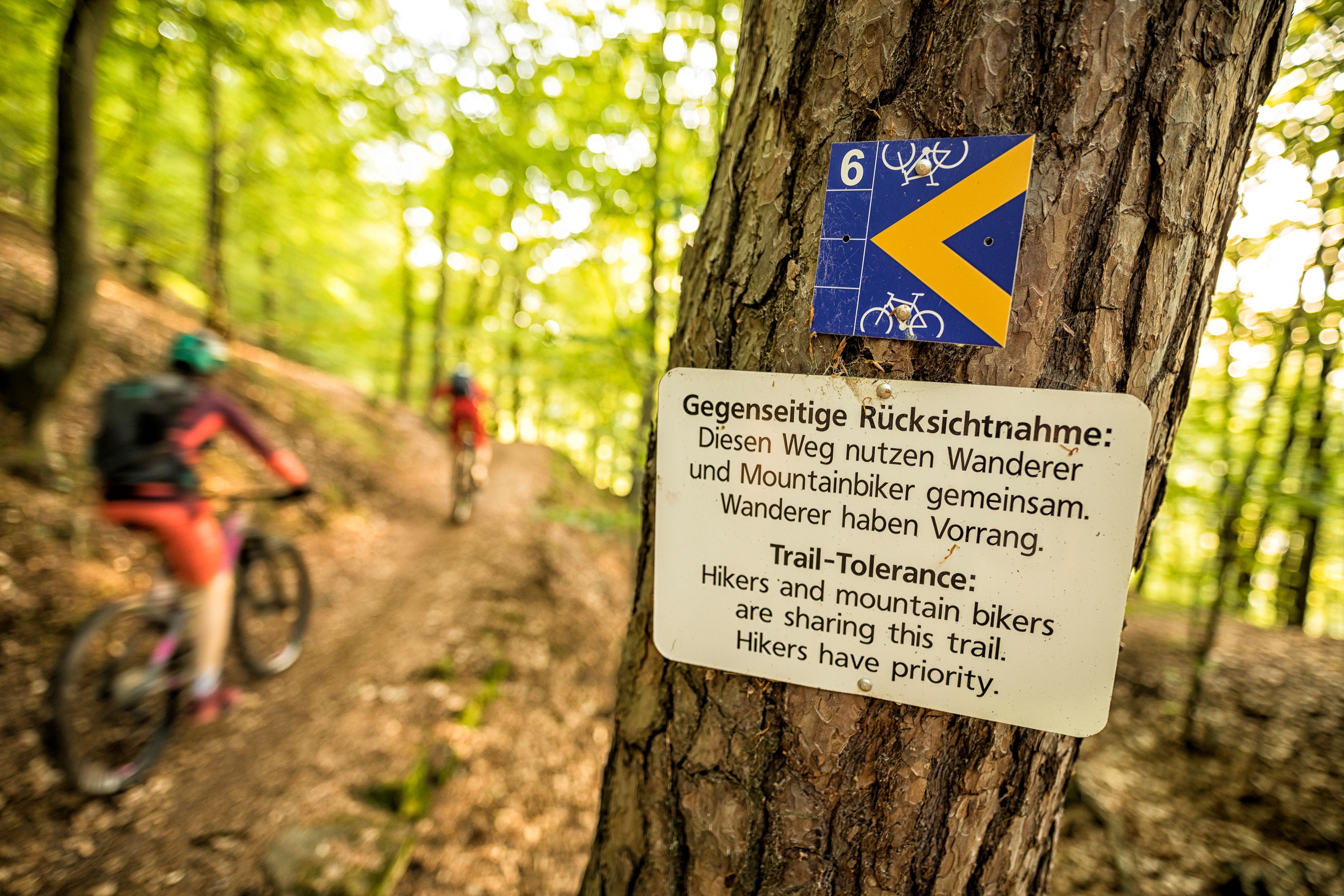 MTB Park-Beschilderung