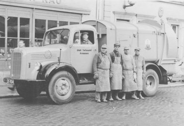 Müllabfuhr historisch 