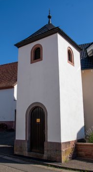 Blick auf Glockenturm Hengsberg
