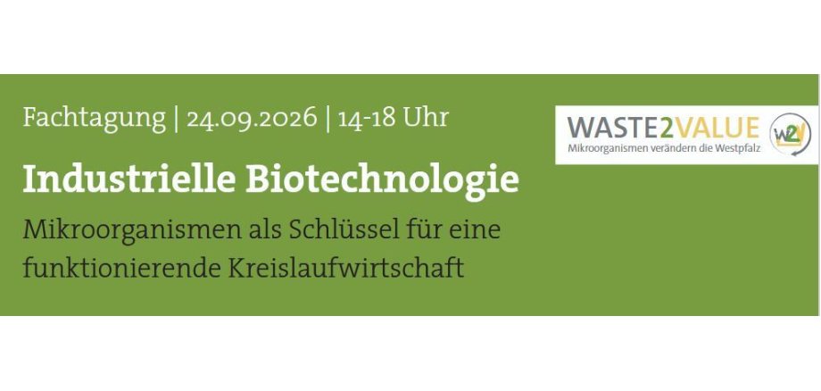 Flyer Fachtagung W2V Innovationspreis 2024