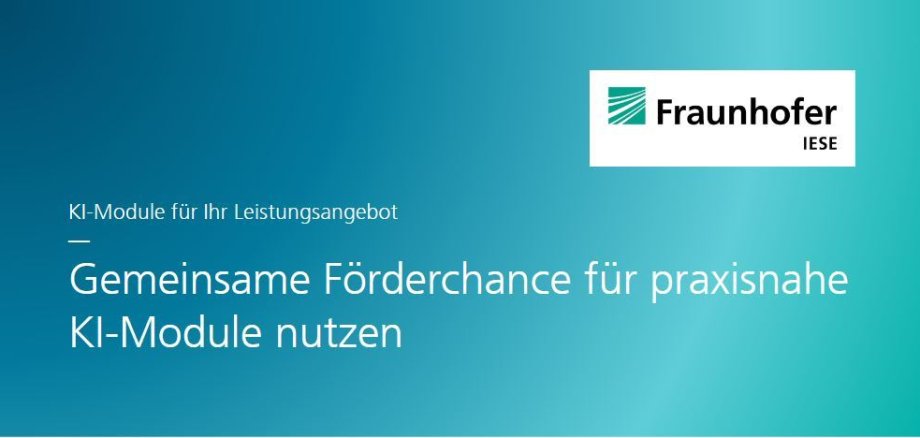 Flyer KI-Module Innovationspreis 2024