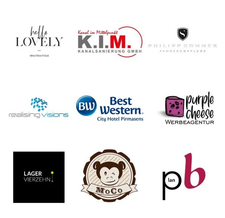 Logos Teilnehmer Gründerwoche