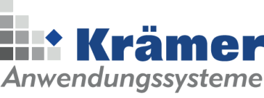 Logo mit der Aufschrift Krämer Anwendungssysteme