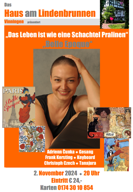 Das Haus am Lindenbrunnen präsentiert Plakat von das Haus am Lindenbrunnen präsentiert