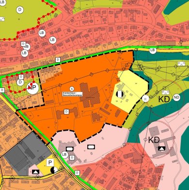 Übersichtsplan 4.Ä FNP-P208

