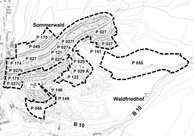 Aufhebung Bebauungspläne im Bereich Sommerwald und Waldfriedhof Aufhebung Bebauungspläne im Bereich Sommerwald und Waldfriedhof