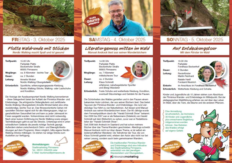 Pirminius Wandertage